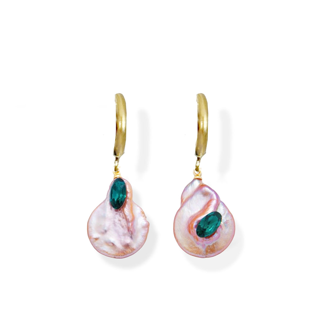 Emerald Mirage Earrings