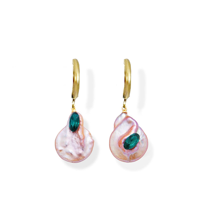 Emerald Mirage Earrings
