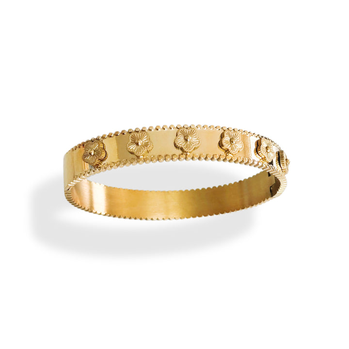 Brazalete de flor de la suerte