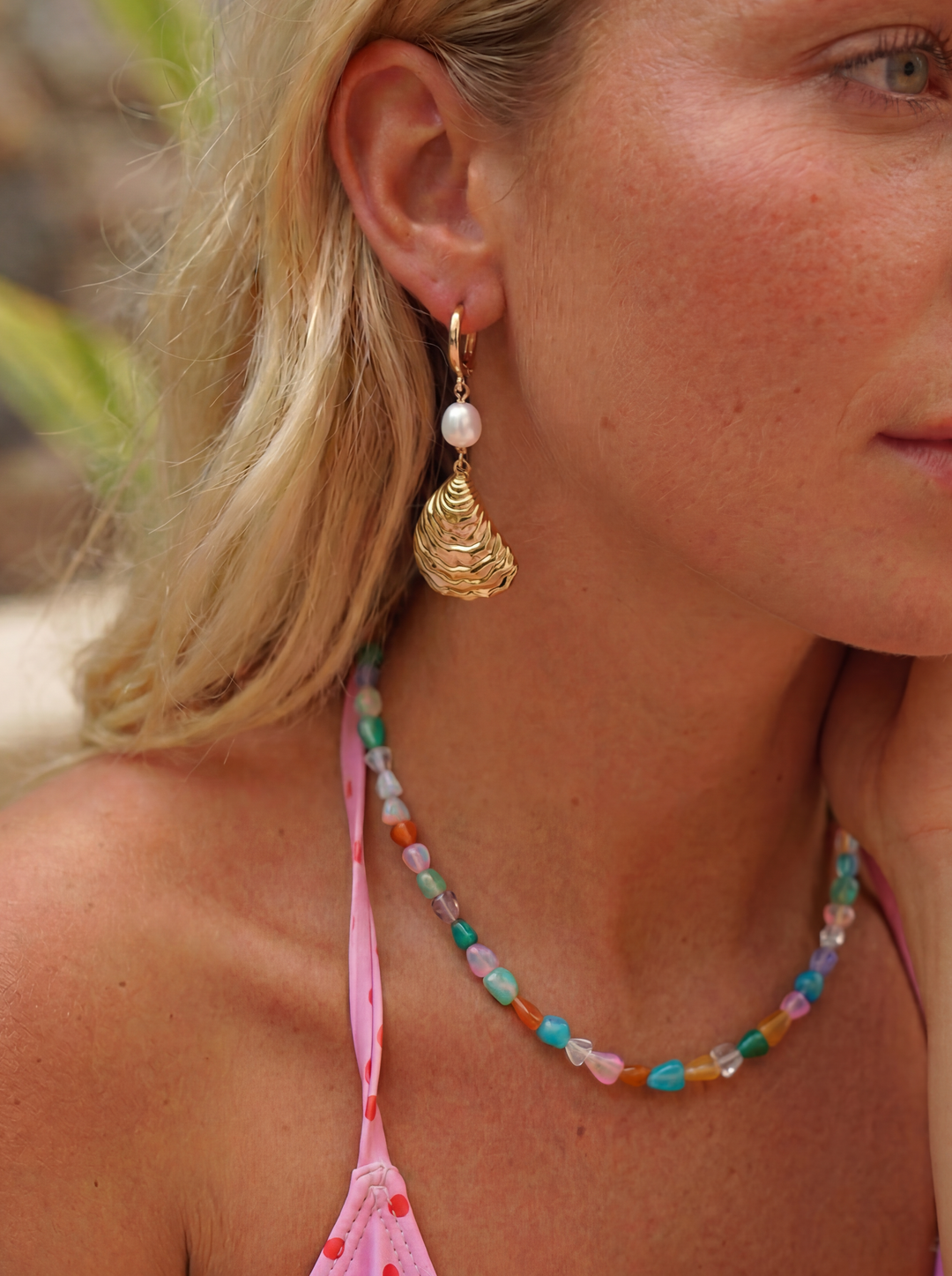 Tropical Opal Necklace