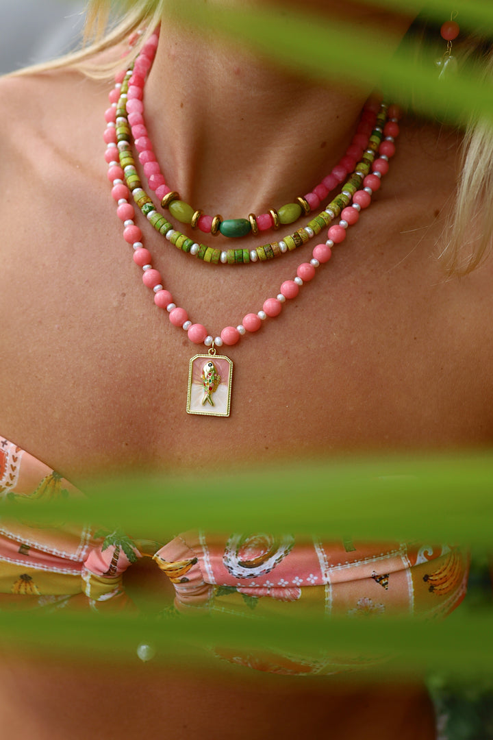 Pink Tropics Necklace