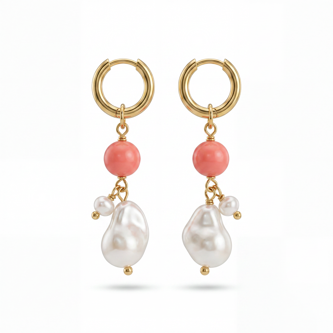 Pink Tropics Earrings