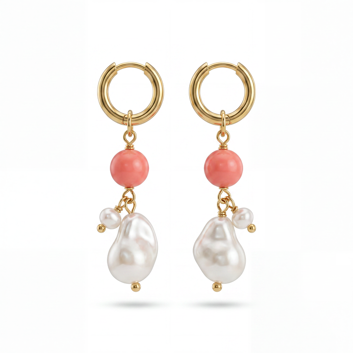 Pink Tropics Earrings