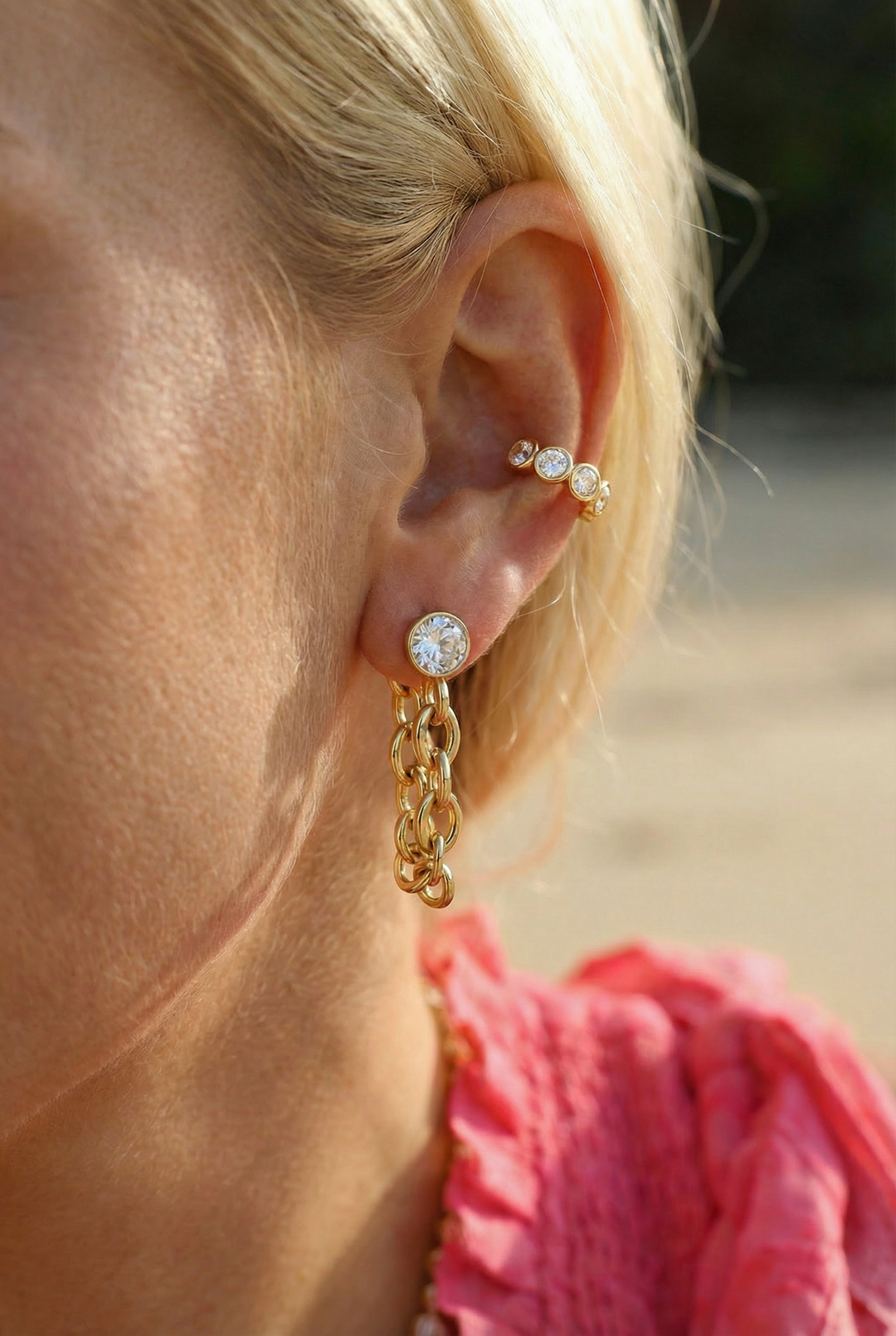 Bound By Love Ear Cuff