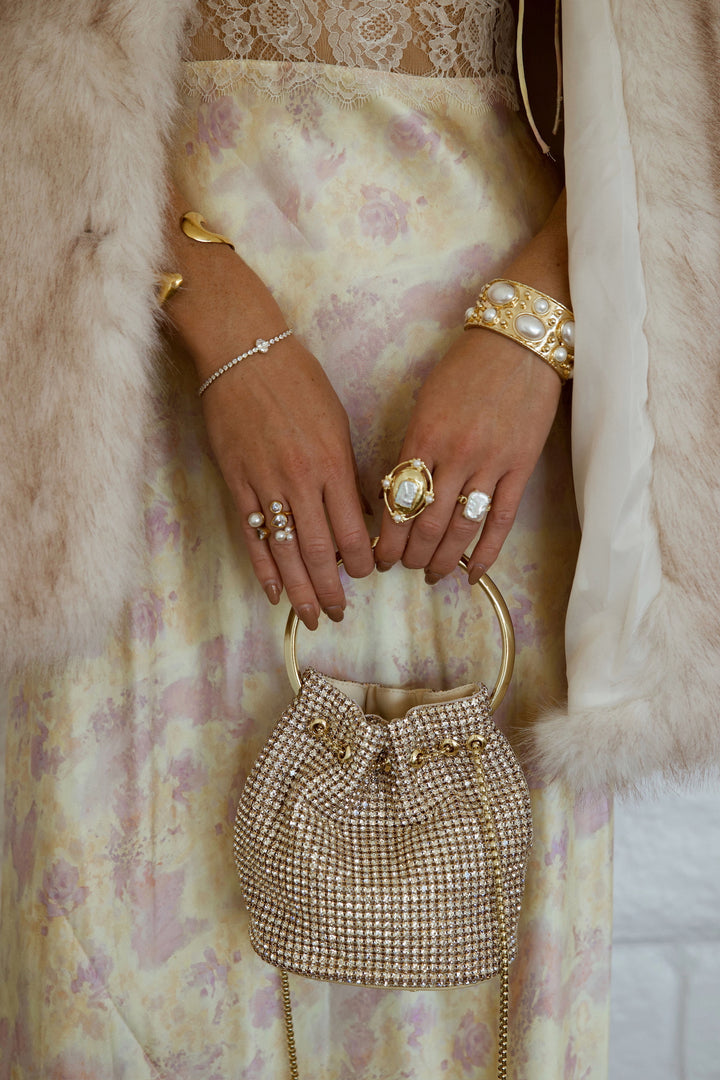 Frosted Oval Tennis Bracelet