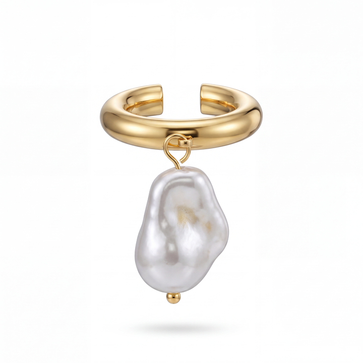 Pearl Nugget Ear Cuff