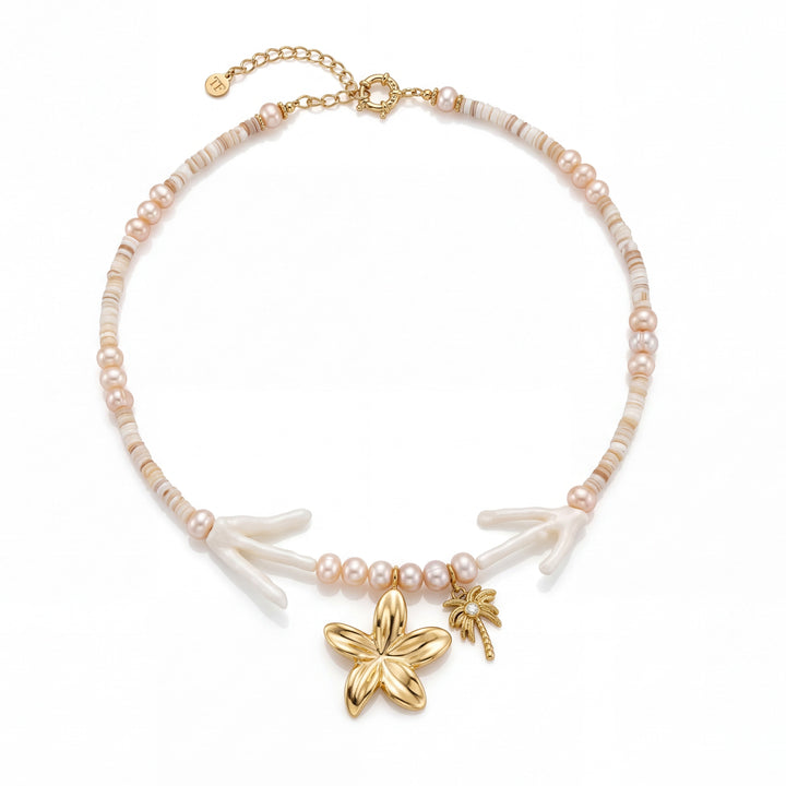 Pacific petal necklace