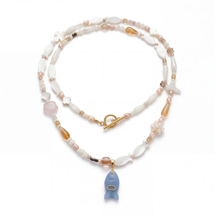 Seaside blossom necklace