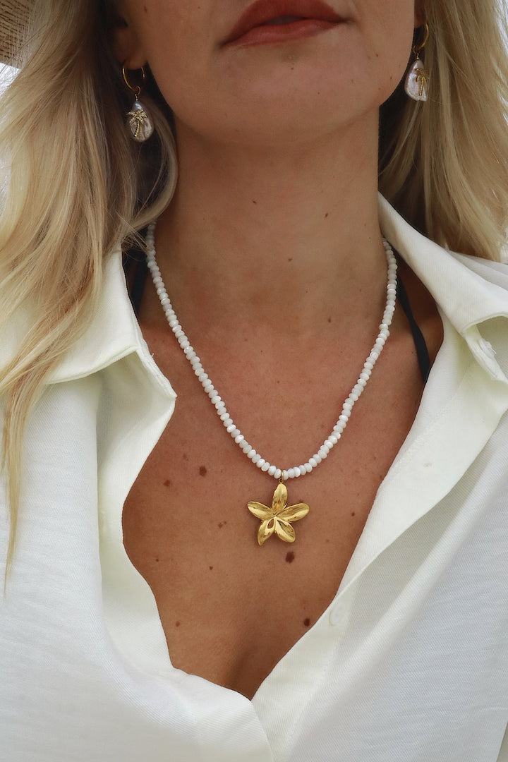 Plumeria Necklace