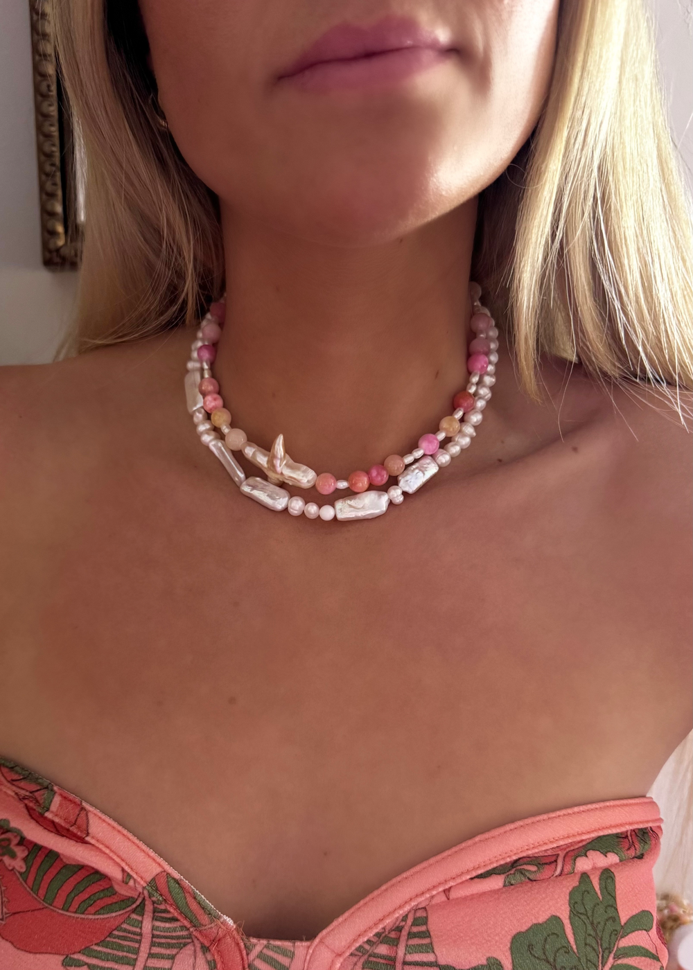 Peachy Dawn Necklace  image 1
