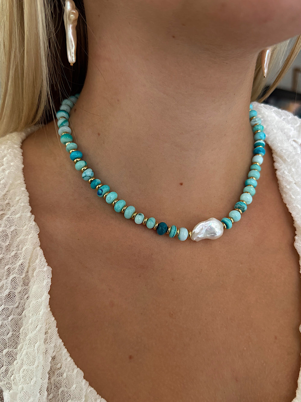 Blue Lagoon necklace  image 1
