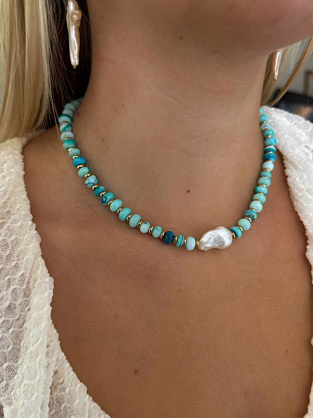 Blue Lagoon necklace  image 1